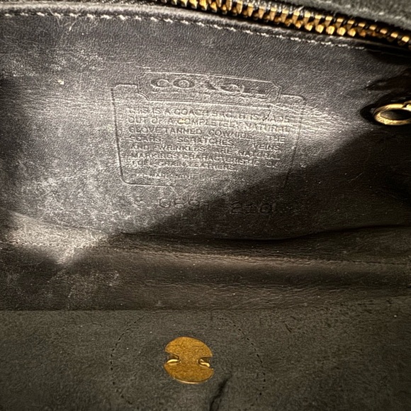 Vintage Coach grey shoulder bag - Picture 15 of 15